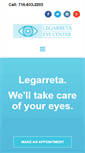 Mobile Screenshot of legarretaeyecenter.com